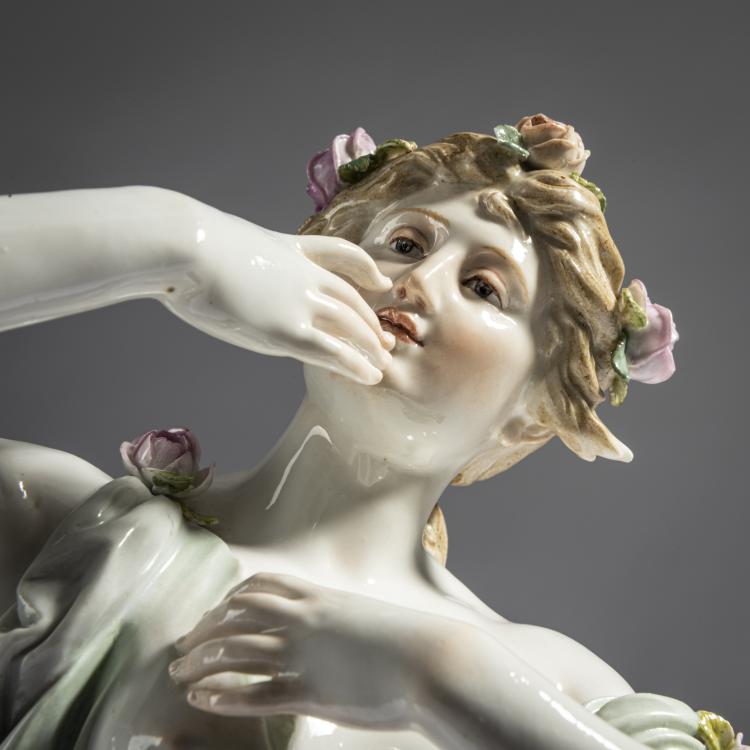 Bild 1 zu Objekt, 'Dancer', 1882-85, Johann Christian Hirt, Meissen, 161E 1147
