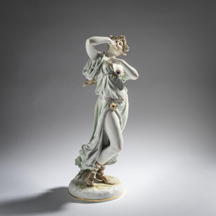 Bild 2 zu Objekt, 'Dancer', 1882-85, Johann Christian Hirt, Meissen, 161E 1147