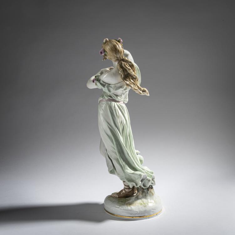 Bild 3 zu Objekt, 'Dancer', 1882-85, Johann Christian Hirt, Meissen, 161E 1147