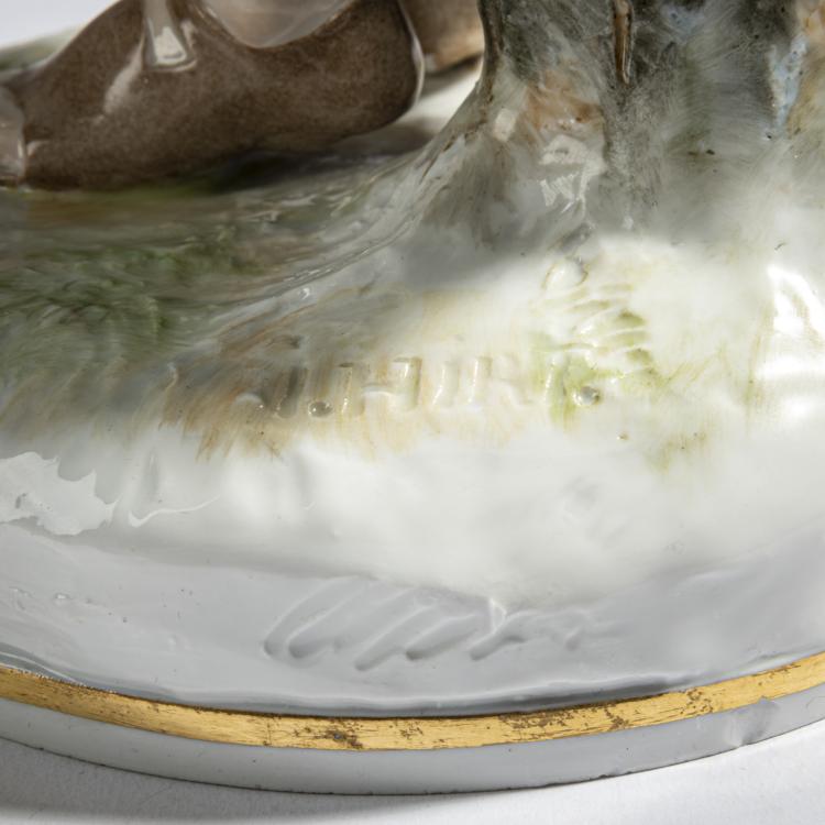 Bild 4 zu Objekt, 'Dancer', 1882-85, Johann Christian Hirt, Meissen, 161E 1147