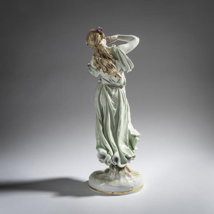 Bild 5 zu Objekt, 'Dancer', 1882-85, Johann Christian Hirt, Meissen, 161E 1147
