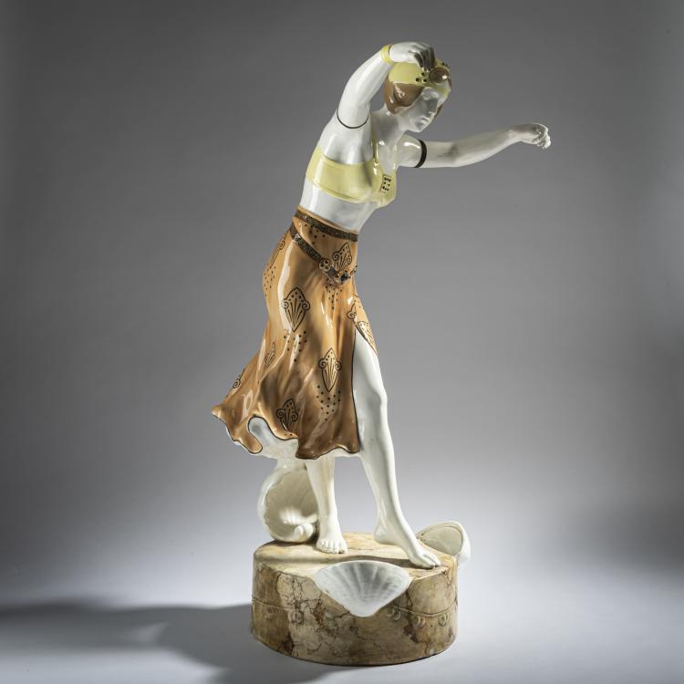 Bild 1 zu Objekt, 'Salome', 1912/13, Adolphe-Jean Lavergne, Goldscheider, Wien, 161E 1211