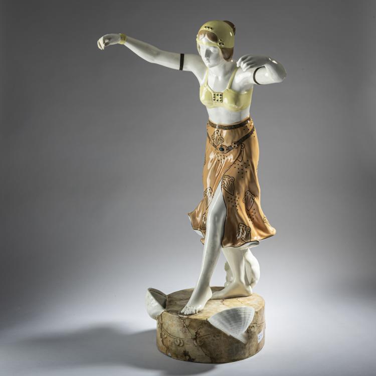 Bild 5 zu Objekt, 'Salome', 1912/13, Adolphe-Jean Lavergne, Goldscheider, Wien, 161E 1211