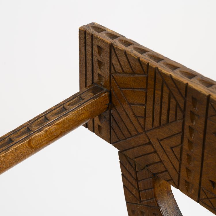 Bild 8 zu Objekt, 2 'Munk' chairs with table, c. 1905, Schweden, 161C 443