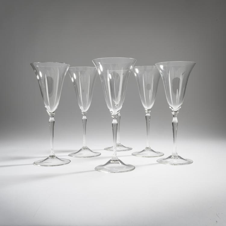 Hauptbild zu Objekt, Sechs Sektgl&auml;ser, 1931, Deutschland, 162B 264