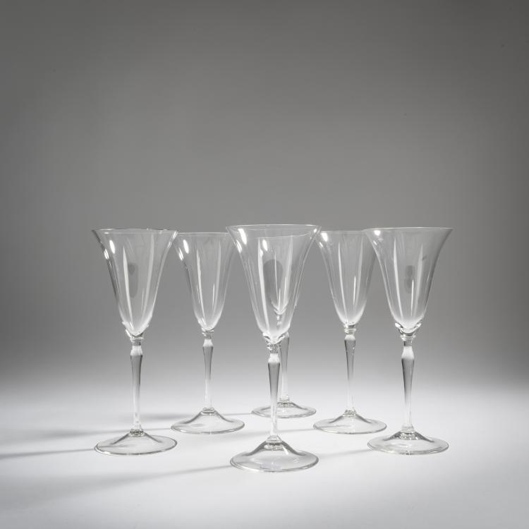 Bild 1 zu Objekt, Sechs Sektgl&auml;ser, 1931, Deutschland, 162B 264