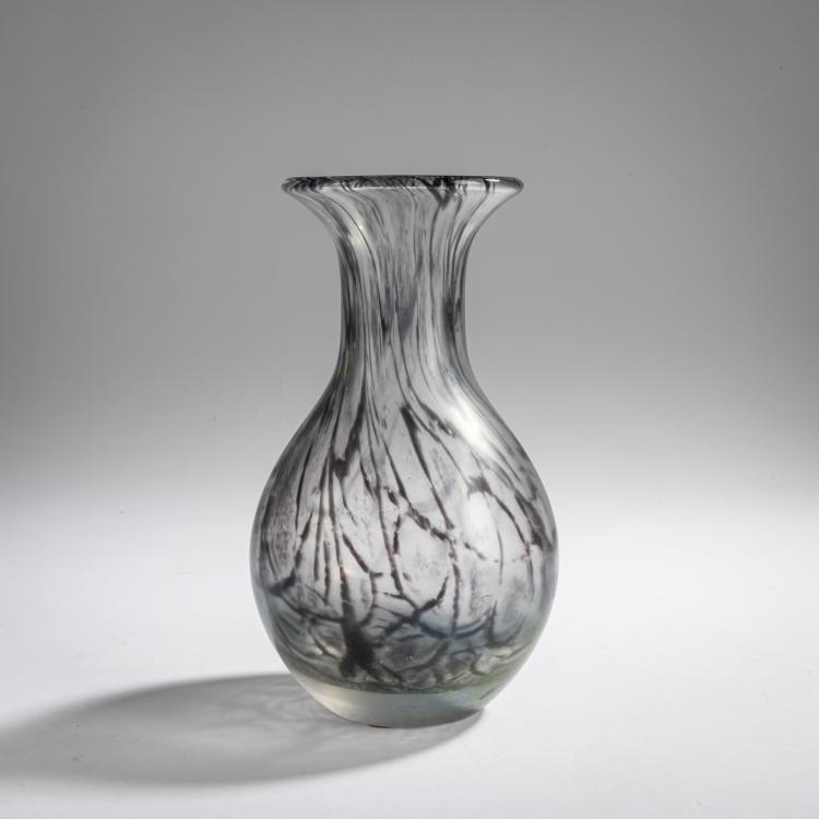 Hauptbild zu Objekt, 'Spun Vase', 1969, Karl Wiedmann, Gralglas-H&uuml;tte, D&uuml;rnau, 161C 563