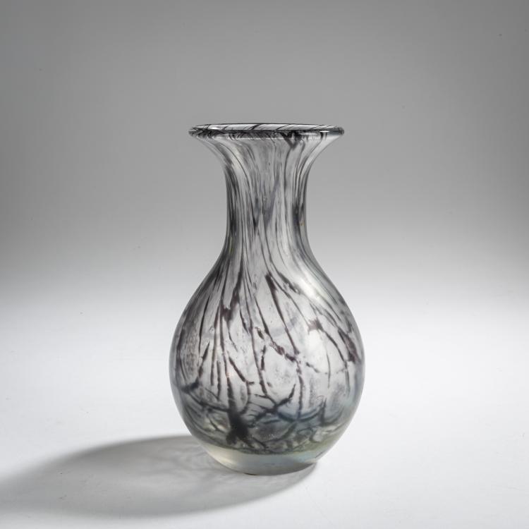 Bild 1 zu Objekt, 'Spun Vase', 1969, Karl Wiedmann, Gralglas-H&uuml;tte, D&uuml;rnau, 161C 563