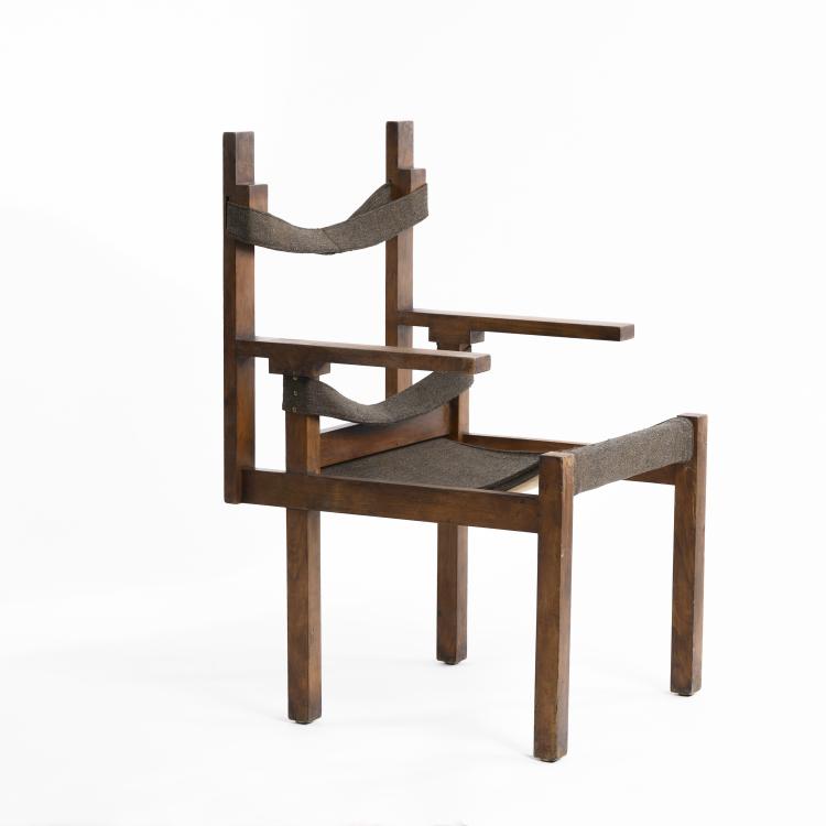 Bild 1 zu Objekt, 'ti 1a' wooden-slat chair, 1924, Marcel Breuer, Bauhaus, Weimar, 160A 65