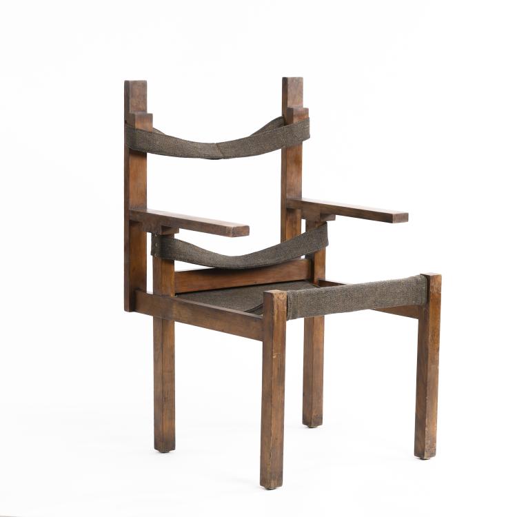 Bild 2 zu Objekt, 'ti 1a' wooden-slat chair, 1924, Marcel Breuer, Bauhaus, Weimar, 160A 65