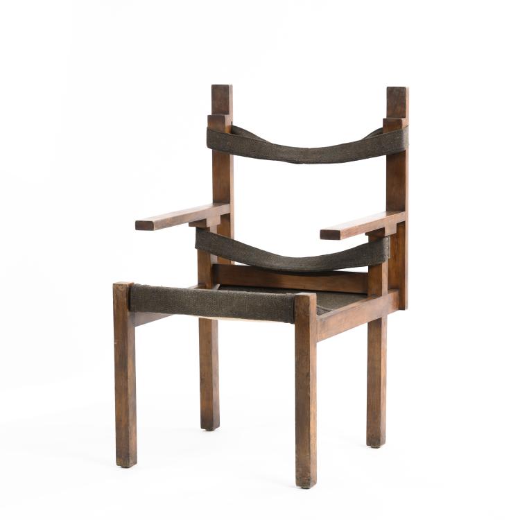Bild 10 zu Objekt, 'ti 1a' wooden-slat chair, 1924, Marcel Breuer, Bauhaus, Weimar, 160A 65