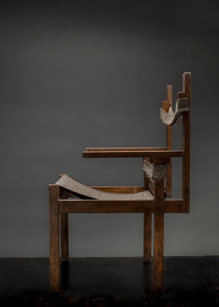 Bild 16 zu Objekt, 'ti 1a' wooden-slat chair, 1924, Marcel Breuer, Bauhaus, Weimar, 160A 65
