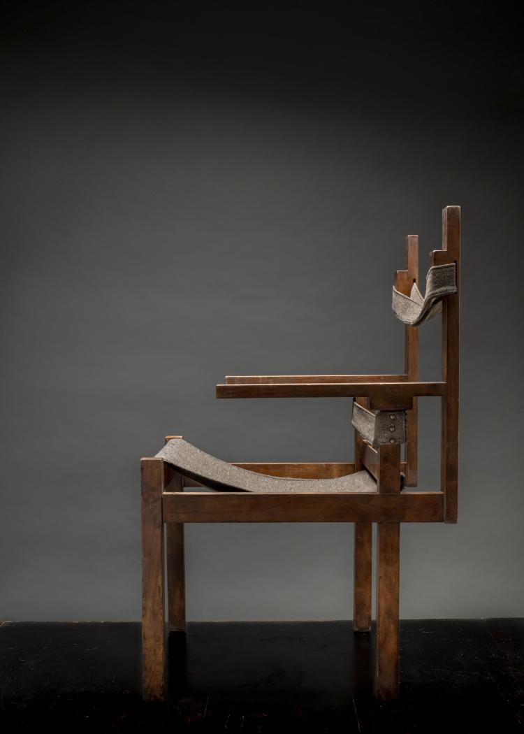 Bild 17 zu Objekt, 'ti 1a' wooden-slat chair, 1924, Marcel Breuer, Bauhaus, Weimar, 160A 65