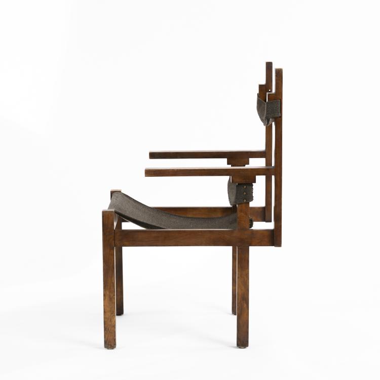 Bild 19 zu Objekt, 'ti 1a' wooden-slat chair, 1924, Marcel Breuer, Bauhaus, Weimar, 160A 65