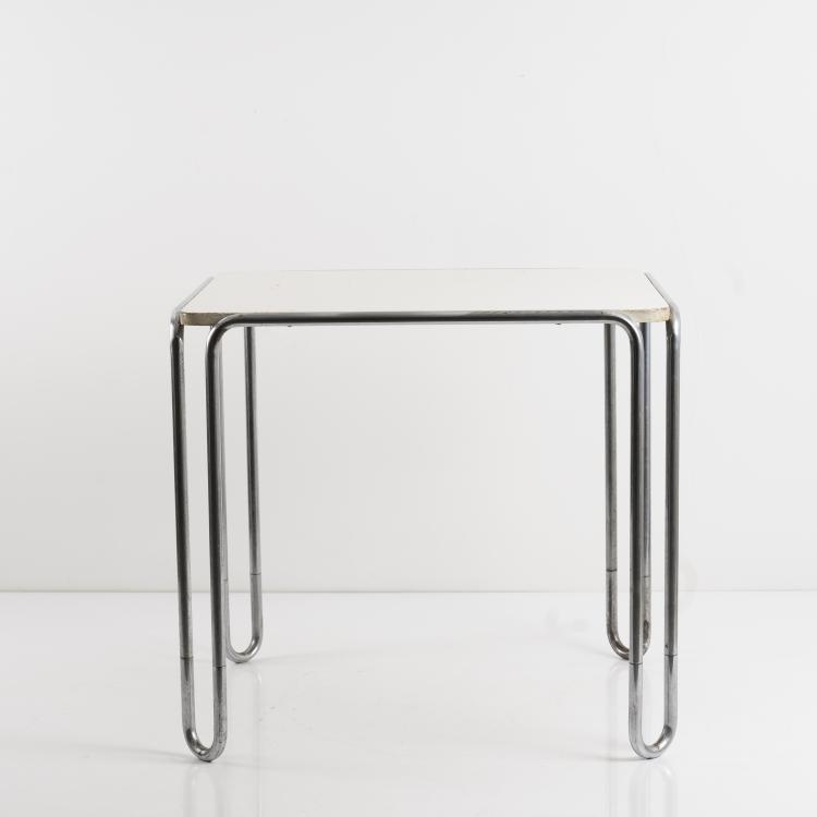 Bild 2 zu Objekt, 'B 10' table, 1927, Marcel Breuer, Thonet, Frankenberg, 160A 79