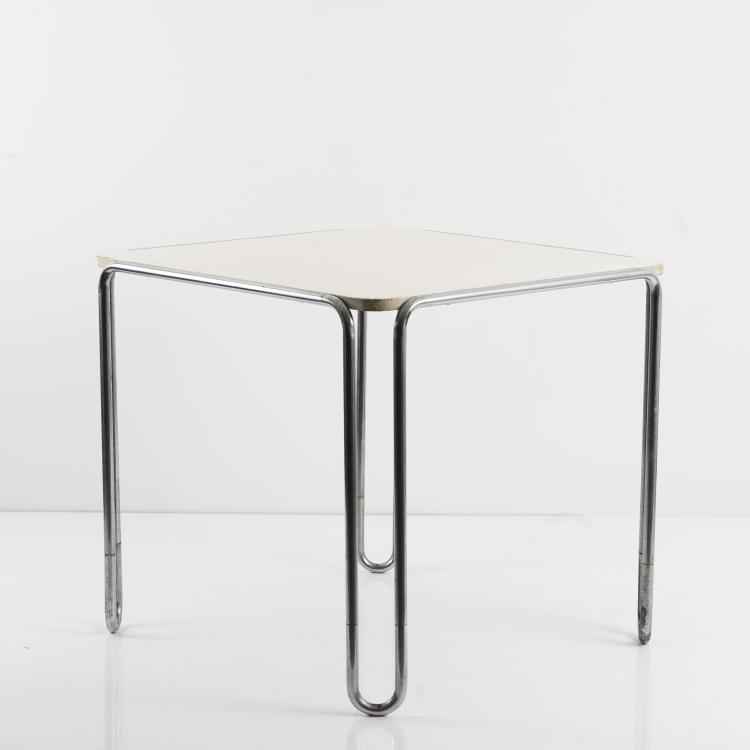 Bild 3 zu Objekt, 'B 10' table, 1927, Marcel Breuer, Thonet, Frankenberg, 160A 79
