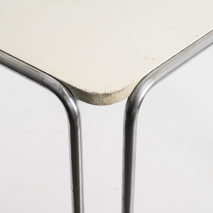 Bild 4 zu Objekt, 'B 10' table, 1927, Marcel Breuer, Thonet, Frankenberg, 160A 79