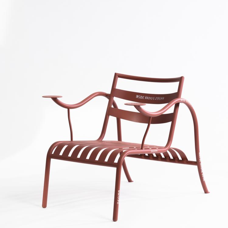 Hauptbild zu Objekt, 'Thinking Man's Chair', 1986, Jasper Morrison, Cappellini, Mailand, 160A 163