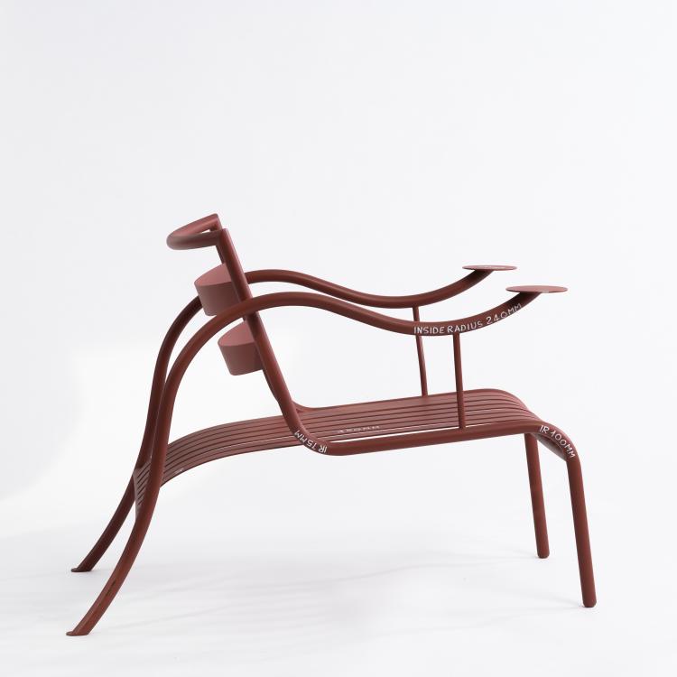 Bild 2 zu Objekt, 'Thinking Man's Chair', 1986, Jasper Morrison, Cappellini, Mailand, 160A 163