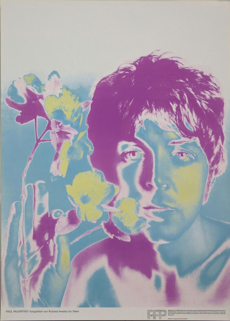 Bild 3 zu Objekt, 5 'Beatles' posters, 1967, Richard Avedon, Waterlow & Sons Ltd., London, 161C 616
