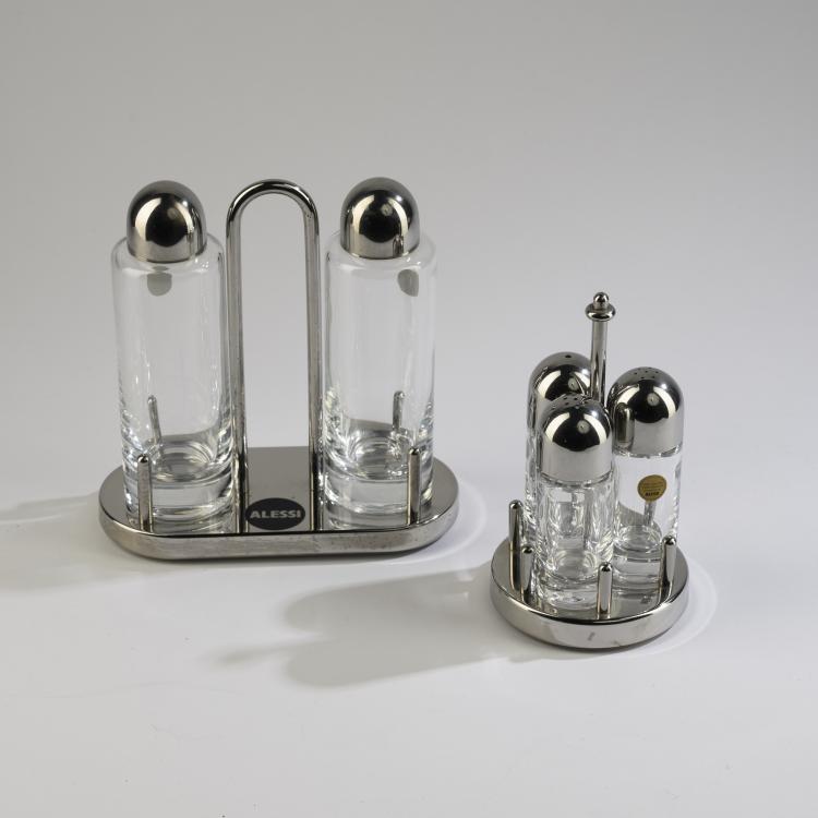 Hauptbild zu Objekt, Condiment set, 1978, Ettore Sottsass, Alessi, Crusinallo, 160B 304