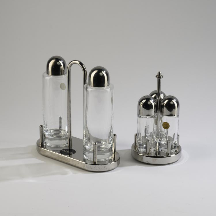 Bild 1 zu Objekt, Condiment set, 1978, Ettore Sottsass, Alessi, Crusinallo, 160B 304