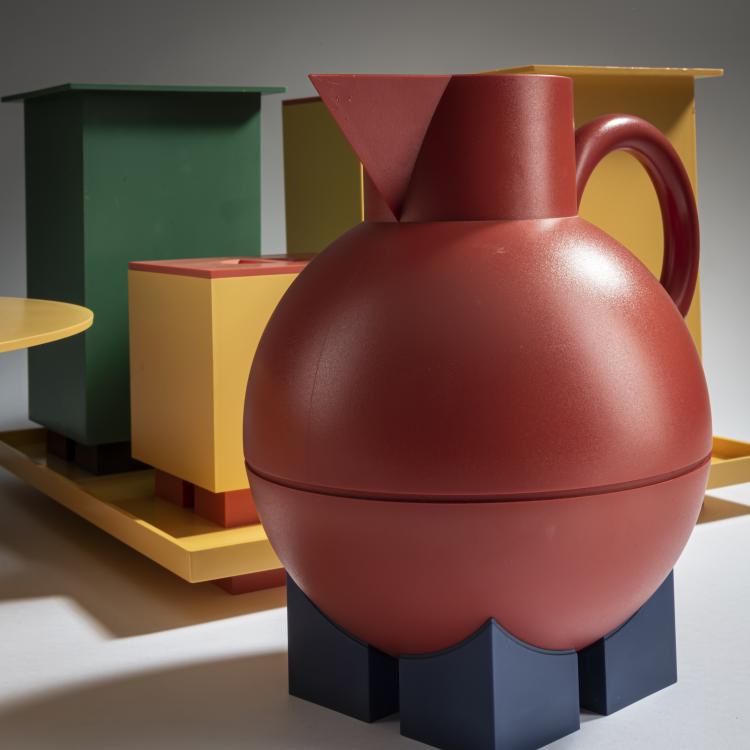 Bild 4 zu Objekt, Kitchen utensils from the 'Euclid' series, 1994/95, Michael Graves, Alessi, Crusinallo, 160B 420