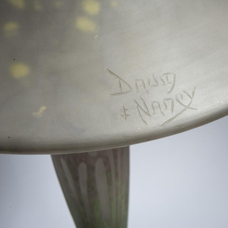 Bild 3 zu Objekt, Table light, c. 1920, Nancy Daum Fr&egrave;res, Daum Fr&egrave;res, Nancy, 162B 126