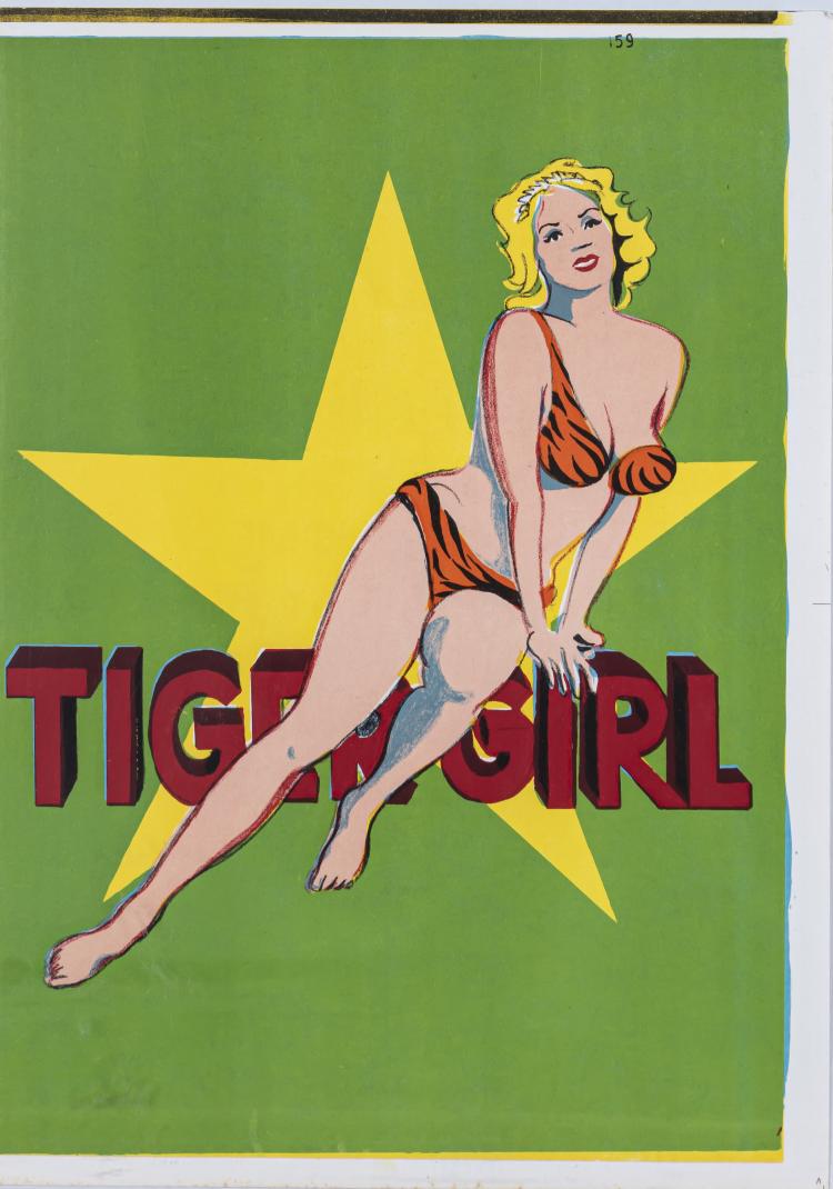 Hauptbild zu Objekt, 'Tiger Girl' from 'One Cent Life', 1964, Mel Ramos, 160B 299