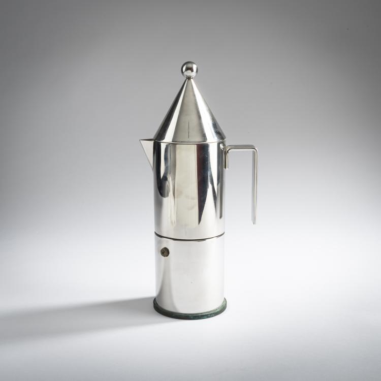 Bild 3 zu Objekt, Coffee pot 'La Conica' and kettle 'Il Conico', 1984/86, Alessi, Crusinallo, 160B 328