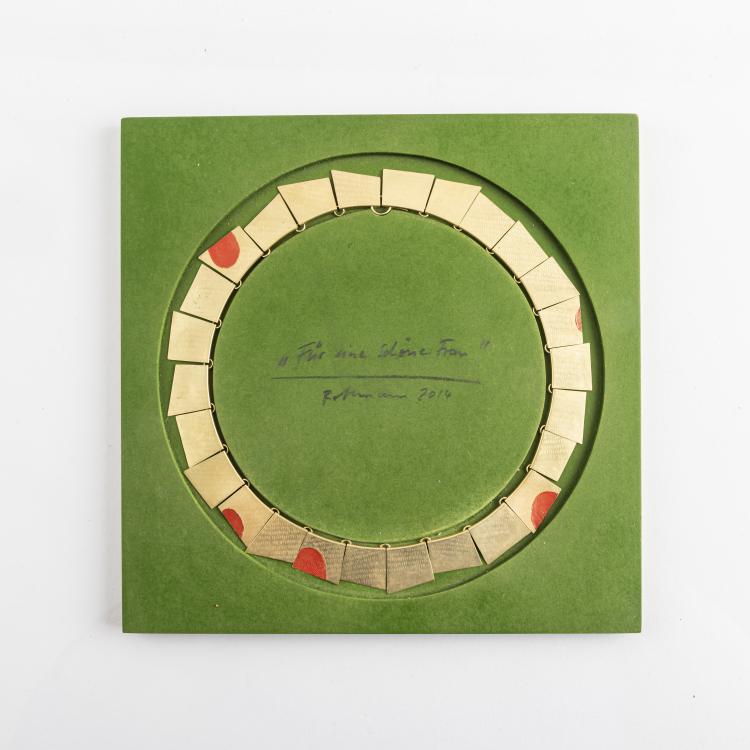 Hauptbild zu Objekt, Necklace 'For a beautiful woman', 2014, Gerd Rothmann, 160D 697