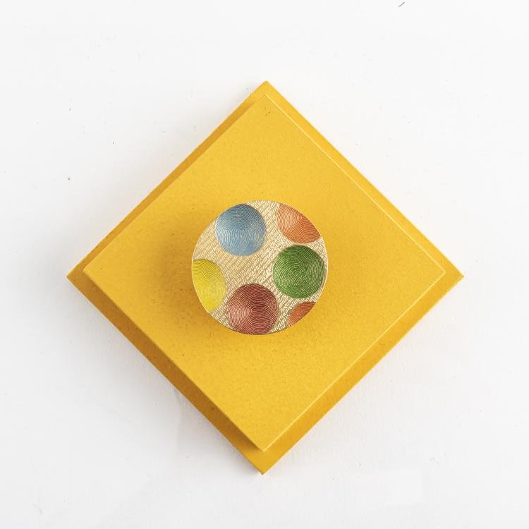 Bild 1 zu Objekt, Ring 'Mit Fingerabdr&uuml;cken des K&uuml;nstlers', 2011, Gerd Rothmann, 160D 696