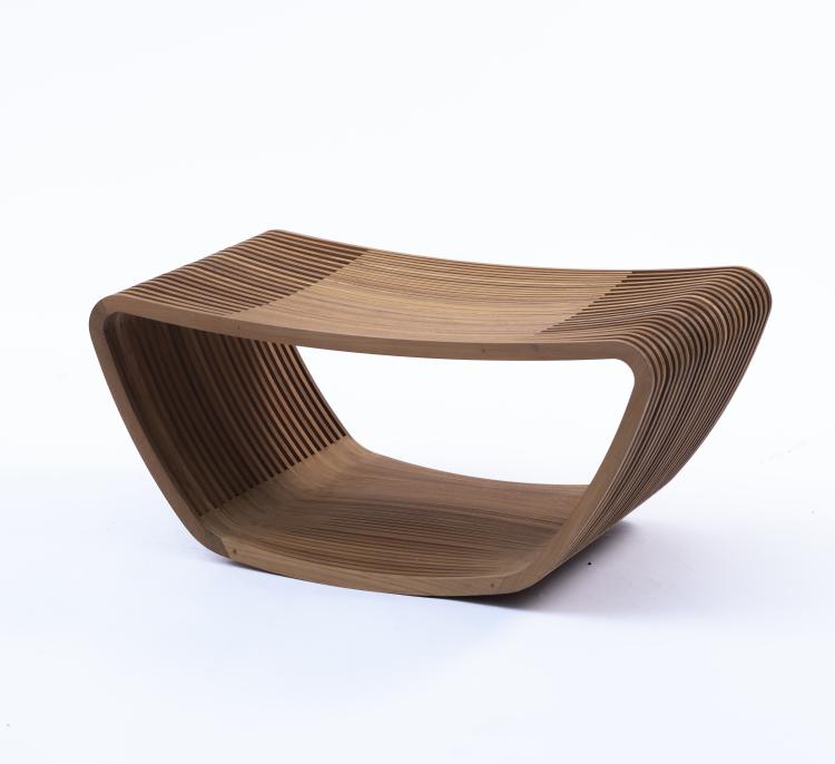 Hauptbild zu Objekt, Stool / side table 'Hula', 2000, Edward Barber,Jay Osgerby, Cappellini, Mailand, 160A 165