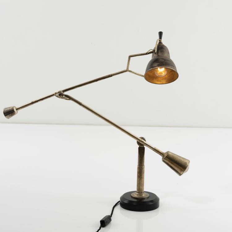 Bild 1 zu Objekt, Schreibtischleuchte, 1927, Edouard Wilfrid Buquet, Frankreich., 161C 455