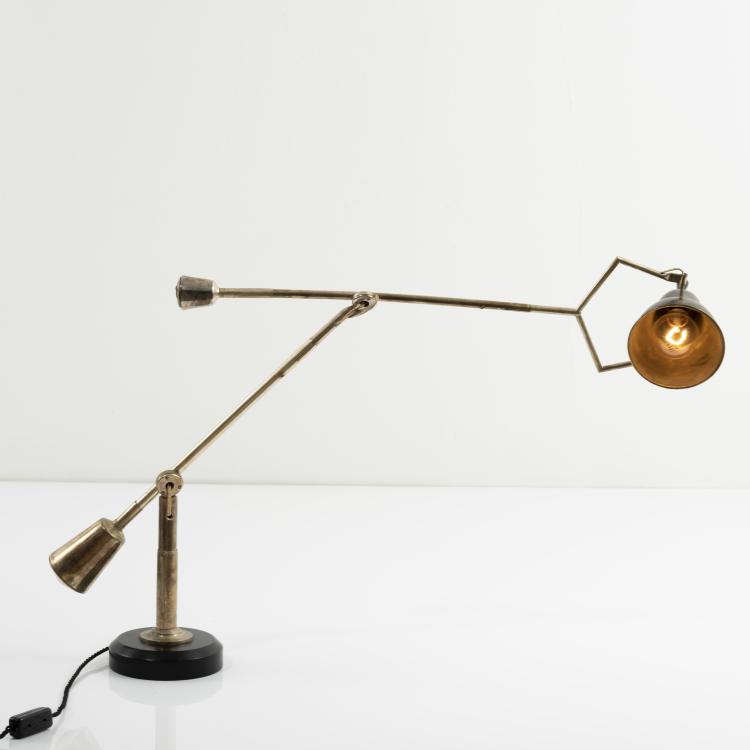 Bild 2 zu Objekt, Schreibtischleuchte, 1927, Edouard Wilfrid Buquet, Frankreich., 161C 455