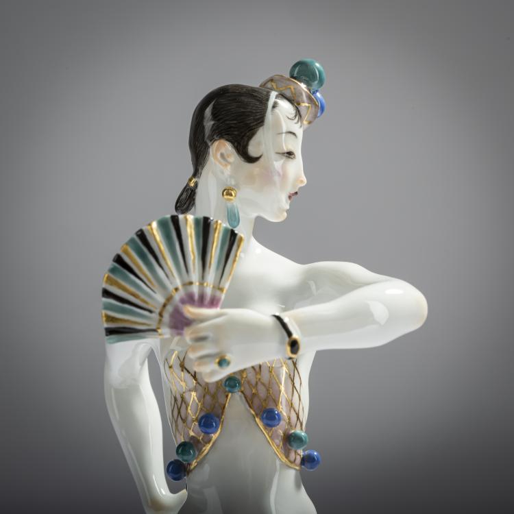 Bild 5 zu Objekt, 'Spanische T&auml;nzerin', 1933, Paul Scheurich, Meissen, 161E 1176