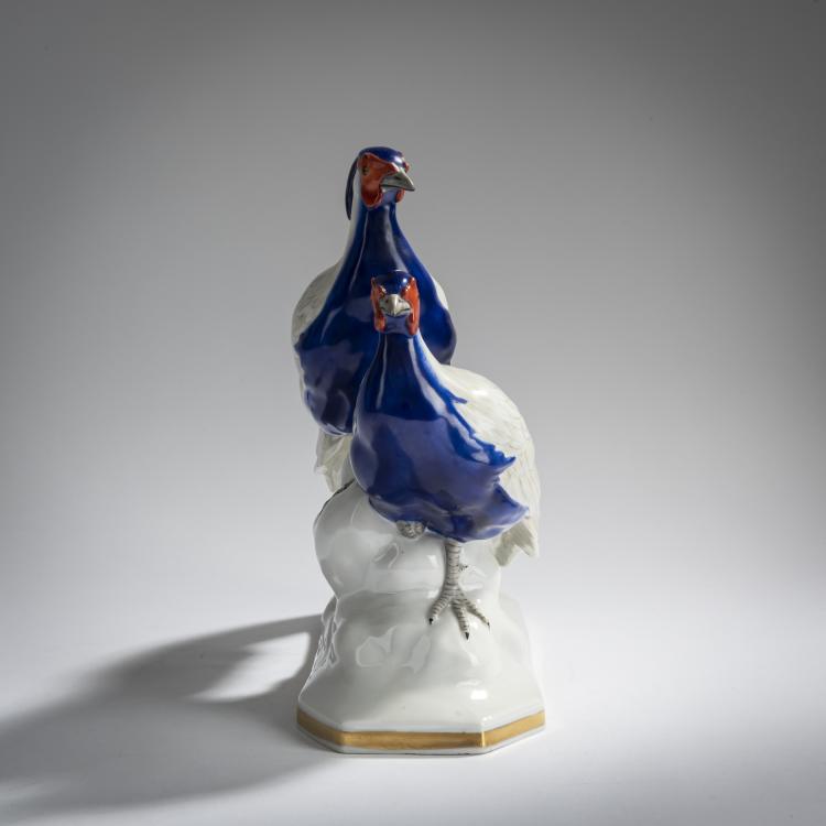 Bild 2 zu Objekt, Zwei Silberfasane, um 1935, Aelteste Volkstedter Porzellanfabrik AG, Rudolstadt, 161E 1121