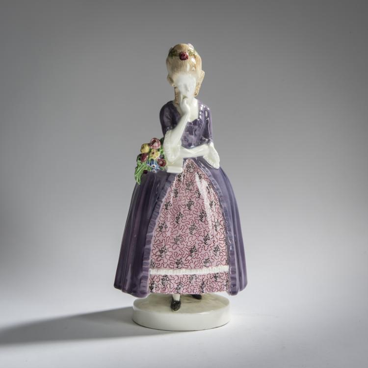 Hauptbild zu Objekt, 'Pens&eacute;e', um 1913, Emil Meier, Goldscheider, Friedrich, Wien, 161E 1209