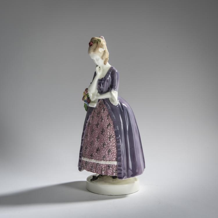 Bild 1 zu Objekt, 'Pens&eacute;e', um 1913, Emil Meier, Goldscheider, Friedrich, Wien, 161E 1209