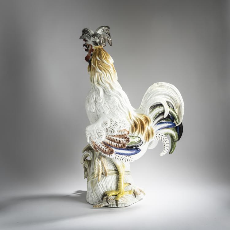 Bild 2 zu Objekt, 'Paduaner Hahn', 1854, Johann Joachim Kaendler,Ernst August Leuteritz, Meissen, 161E 1142