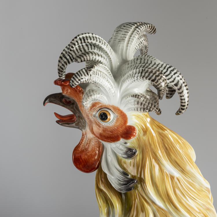 Bild 3 zu Objekt, 'Paduaner Hahn', 1854, Johann Joachim Kaendler,Ernst August Leuteritz, Meissen, 161E 1142