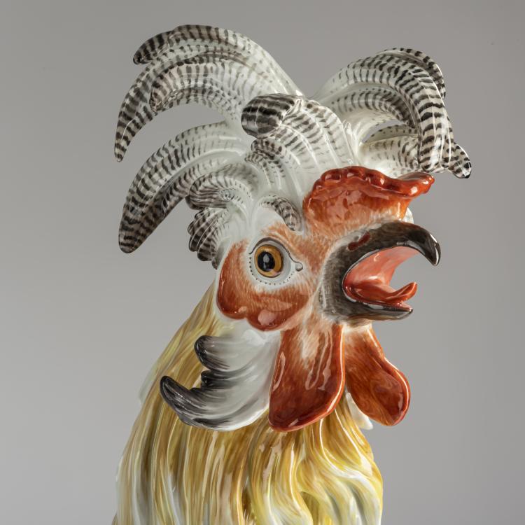 Bild 4 zu Objekt, 'Paduaner Hahn', 1854, Johann Joachim Kaendler,Ernst August Leuteritz, Meissen, 161E 1142