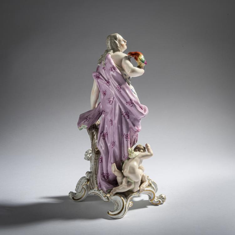 Bild 3 zu Objekt, 'Allegory of Feeling', 1748, Johann Friedrich Eberlein, Meissen, 161E 1136