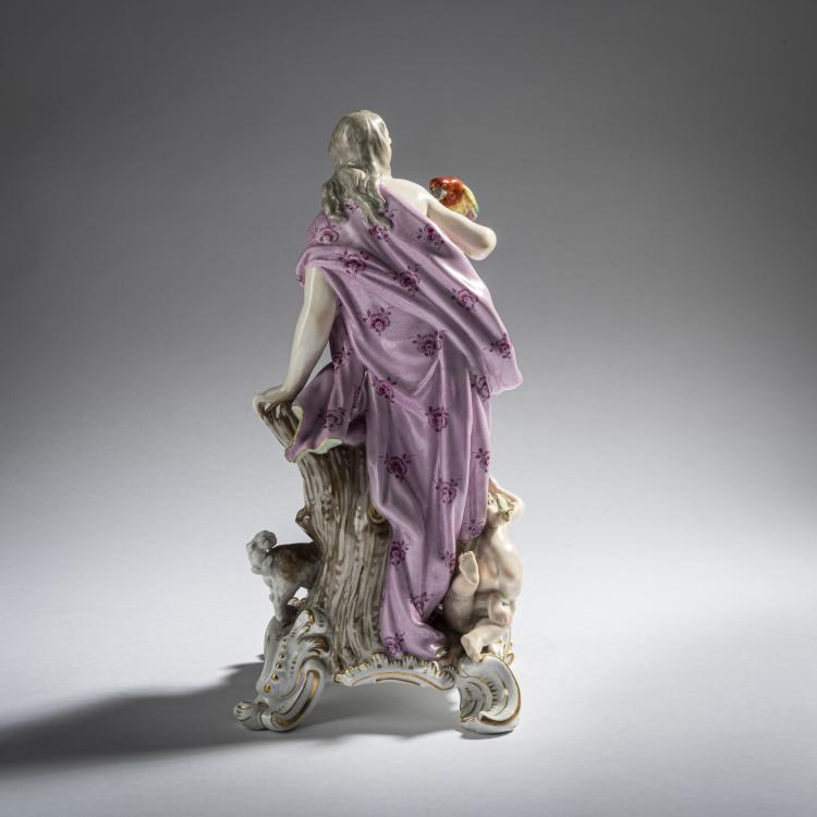 Bild 4 zu Objekt, 'Allegory of Feeling', 1748, Johann Friedrich Eberlein, Meissen, 161E 1136