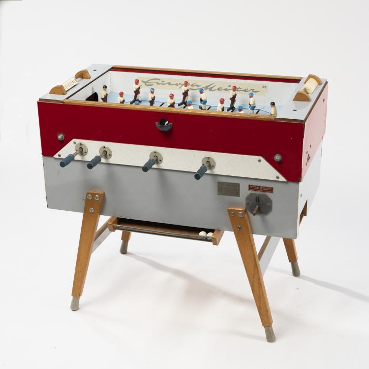 Hauptbild zu Objekt, Table ice hockey 'Europameister', 1960s, L&ouml;wen Automaten, Bingen, 161C 652