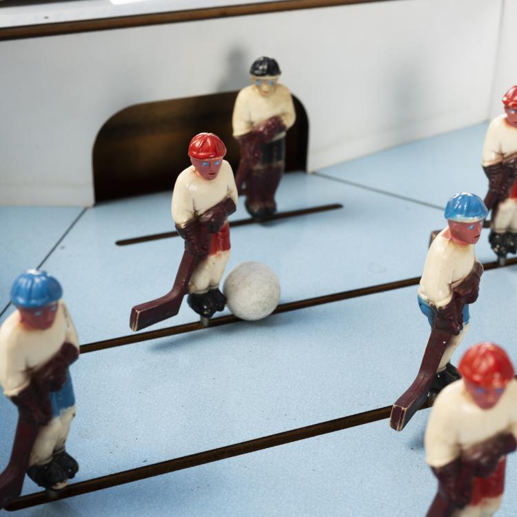 Bild 2 zu Objekt, Table ice hockey 'Europameister', 1960s, L&ouml;wen Automaten, Bingen, 161C 652