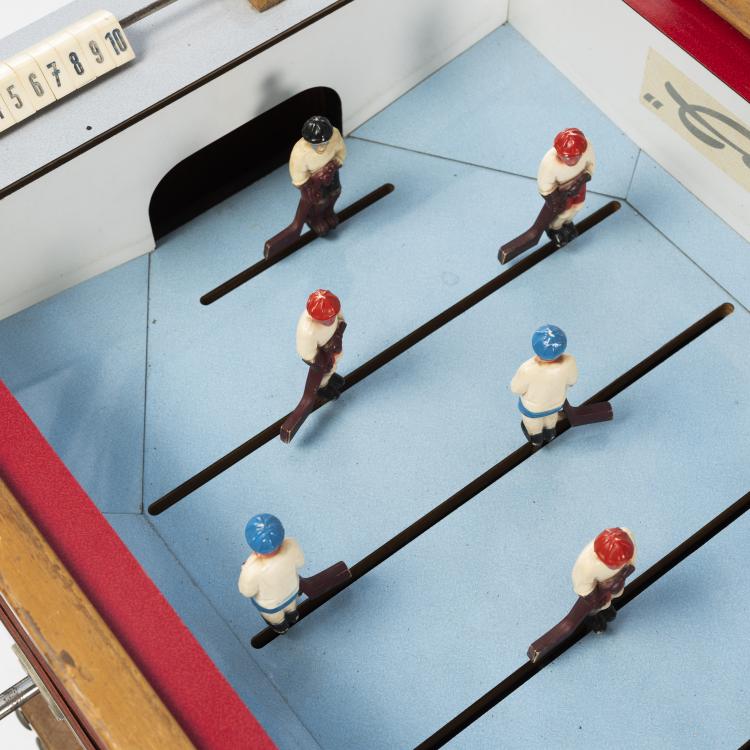 Bild 8 zu Objekt, Table ice hockey 'Europameister', 1960s, L&ouml;wen Automaten, Bingen, 161C 652