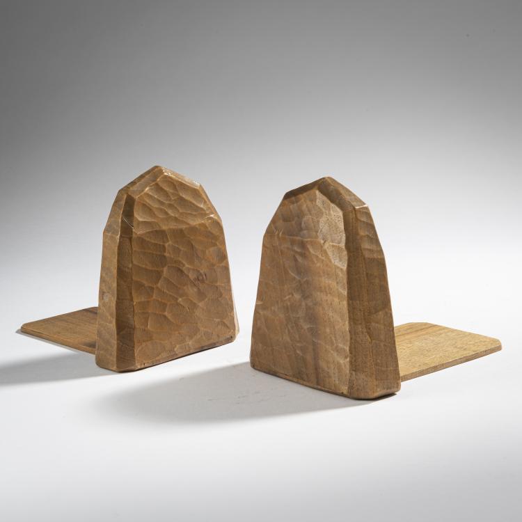 Bild 1 zu Objekt, Zwei anthroposophische Buchst&uuml;tzen, 1930-50, Rudolf Steiner, 161C 587