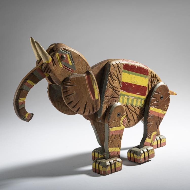 Bild 2 zu Objekt, Elephant, 1914-20, Oswald Pontius (attributed), Zoo-Werkst&auml;tten M&uuml;nchen, 161C 604
