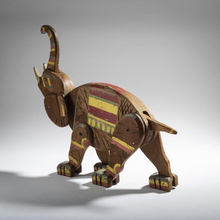 Bild 3 zu Objekt, Elephant, 1914-20, Oswald Pontius (attributed), Zoo-Werkst&auml;tten M&uuml;nchen, 161C 604